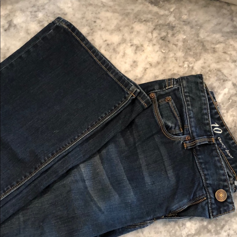 LOFT curvy boot cut jean